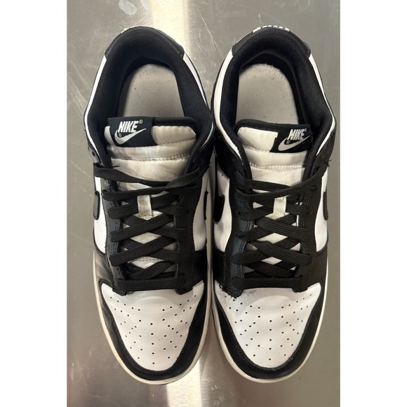 Nike Panda Dunk Low Top Size 10.5 Mens Black And White - Picture 2 of 11